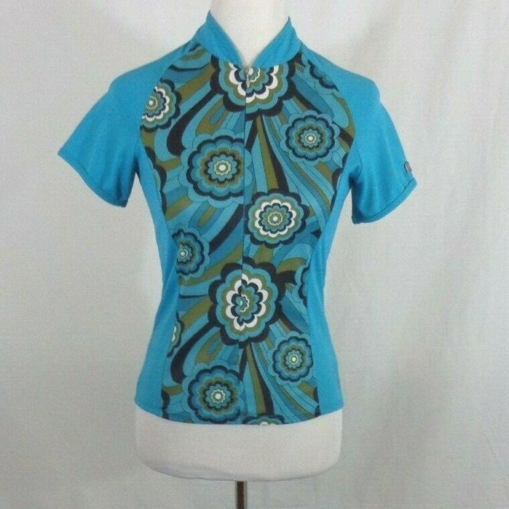 Women's Cycling Jersey by SheBeest XS Green multi